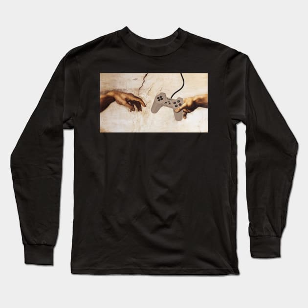 The Creation of Gamer Long Sleeve T-Shirt by Gorskiy